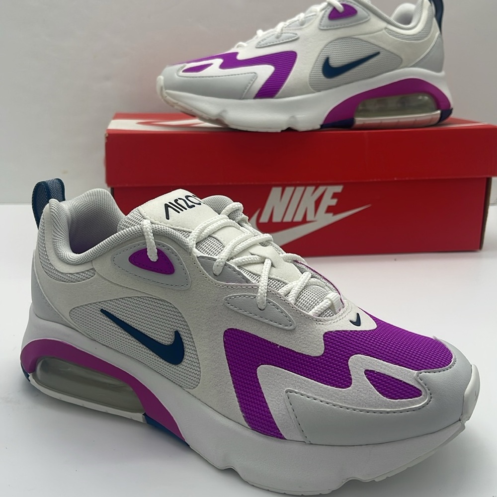 Nike WMNS White and Pink Sneakers AIR MAX 200
PHOTON DUST/VALERIAN BLUE - Picture 14 of 16